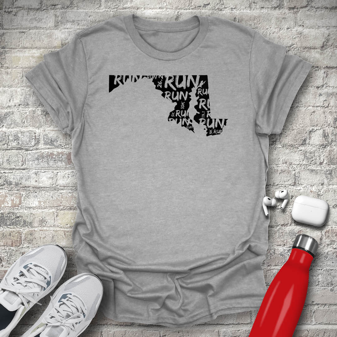 Run - Maryland T-shirt