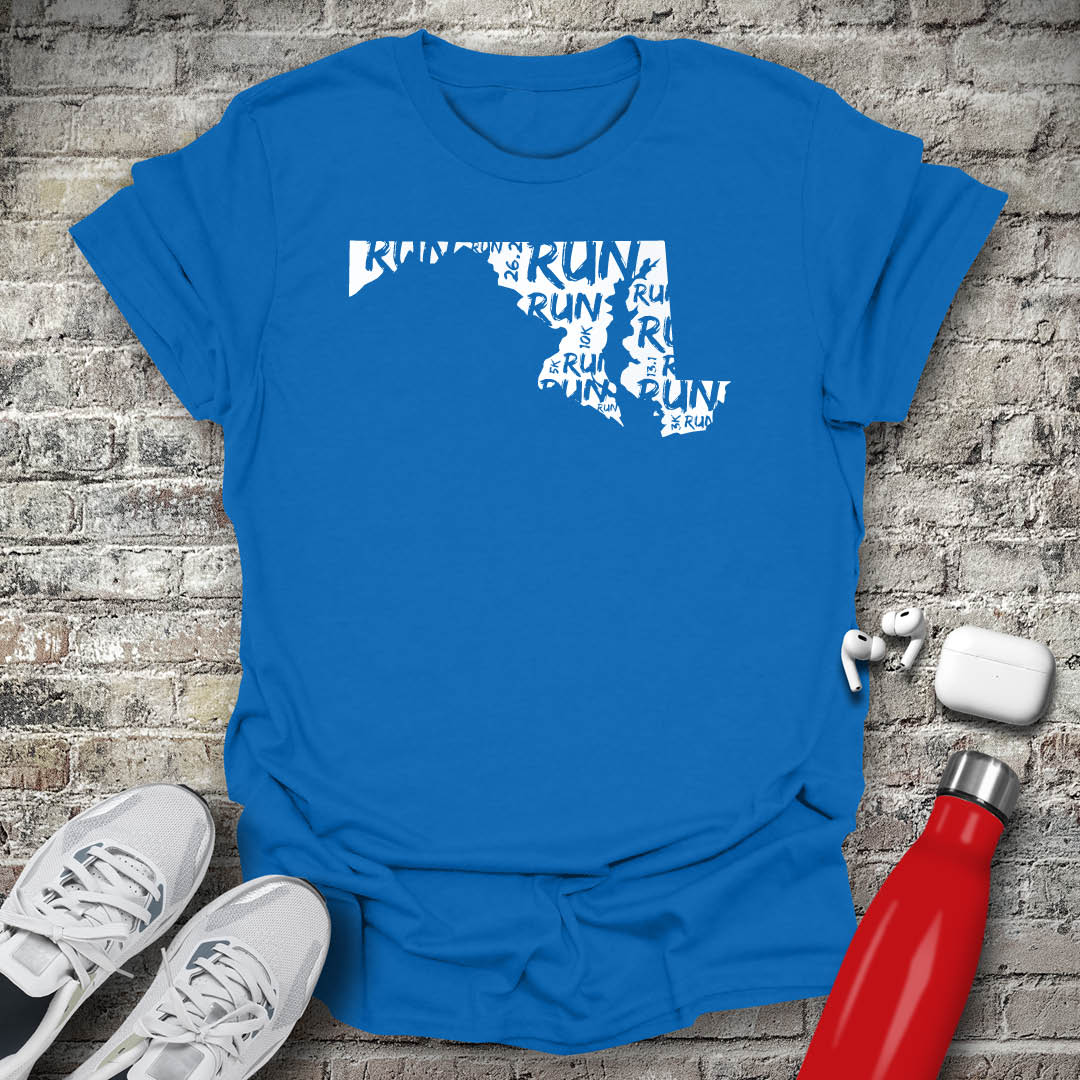 Run - Maryland T-shirt