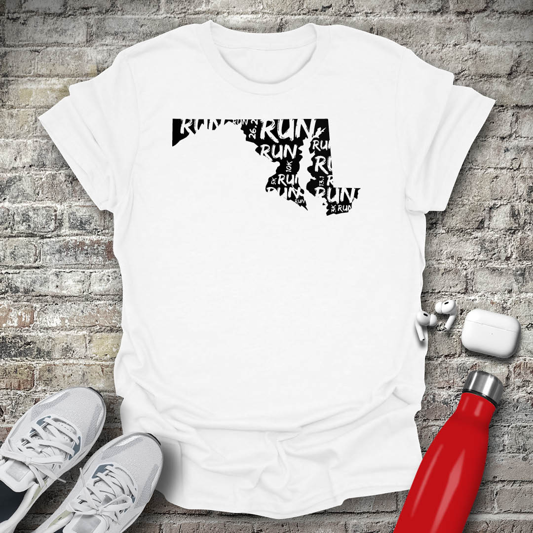 Run - Maryland T-shirt