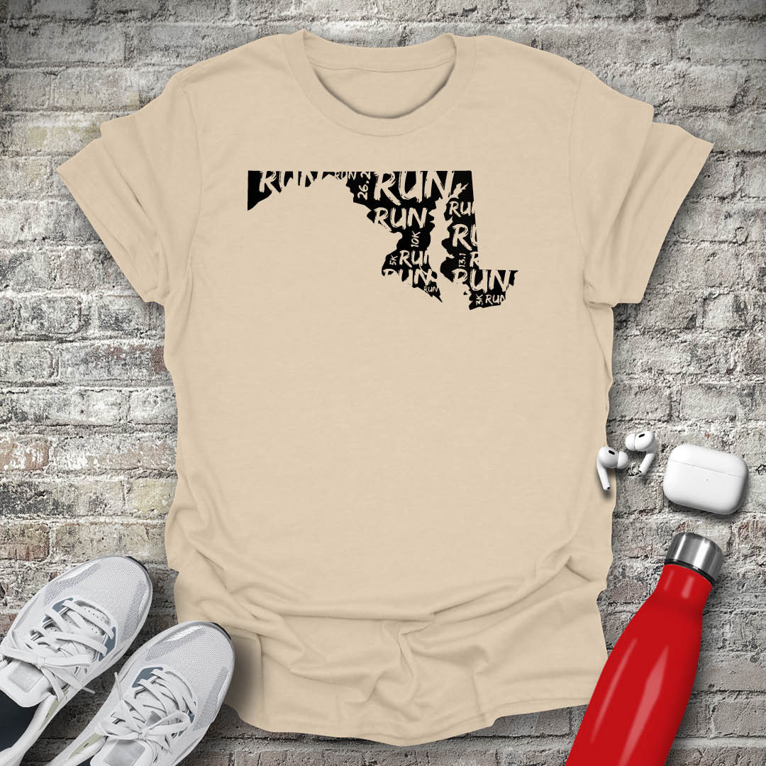 Run - Maryland T-shirt