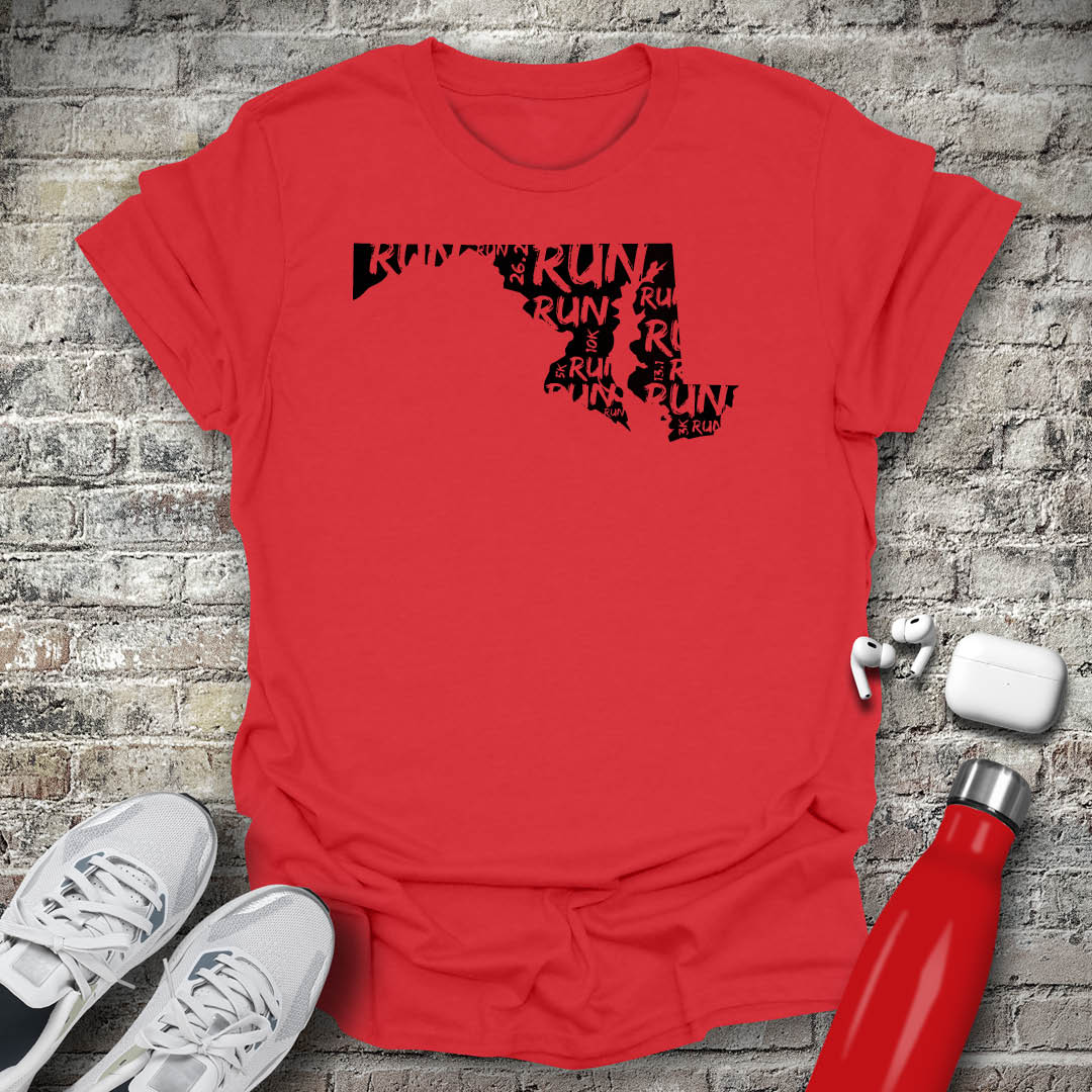 Run - Maryland T-shirt