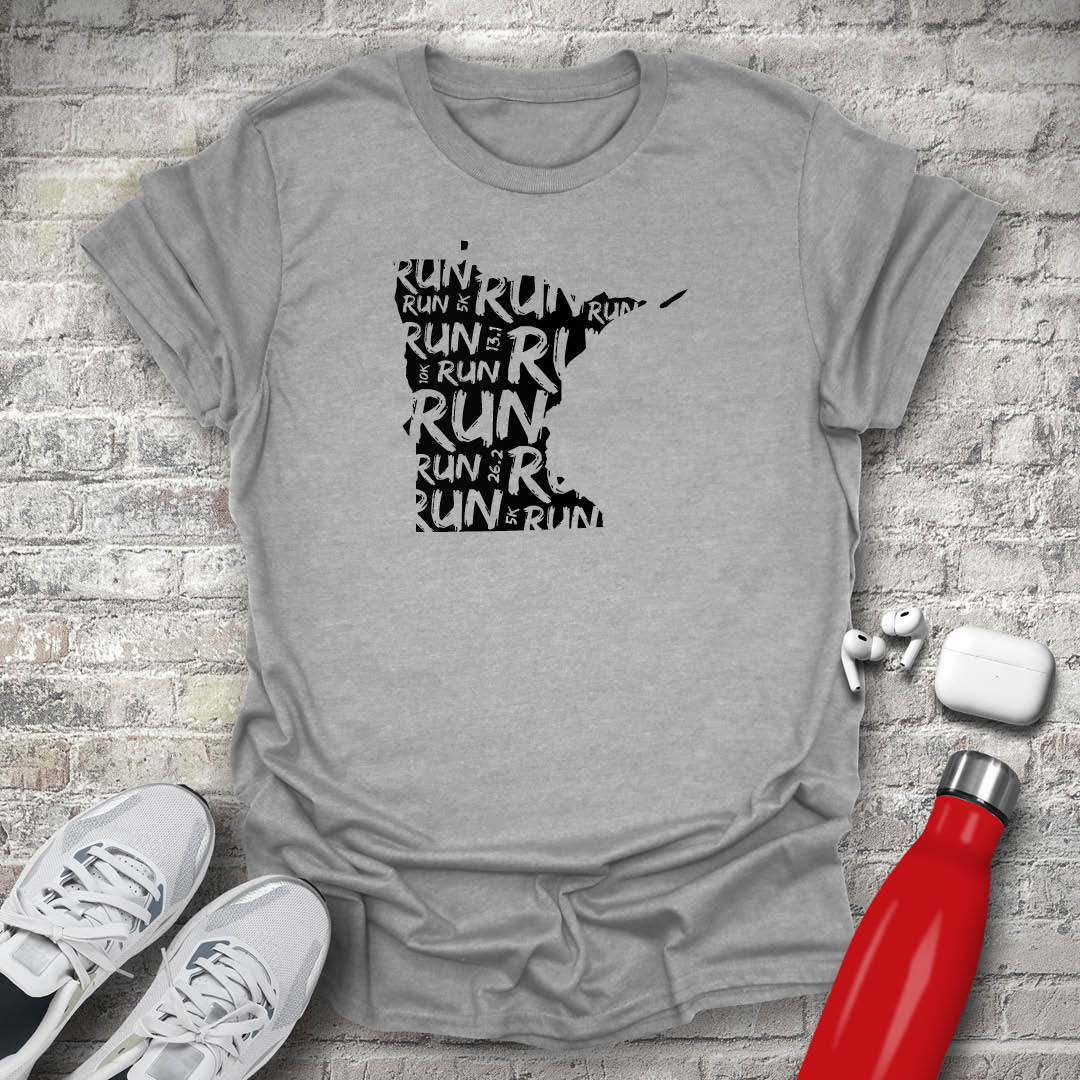 Run - Minnesota T-shirt