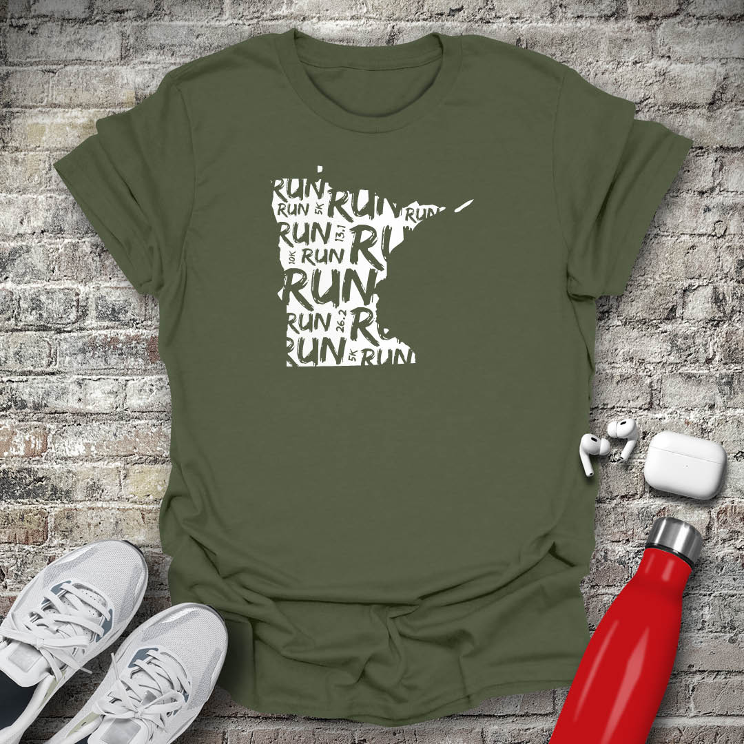 Run - Minnesota T-shirt