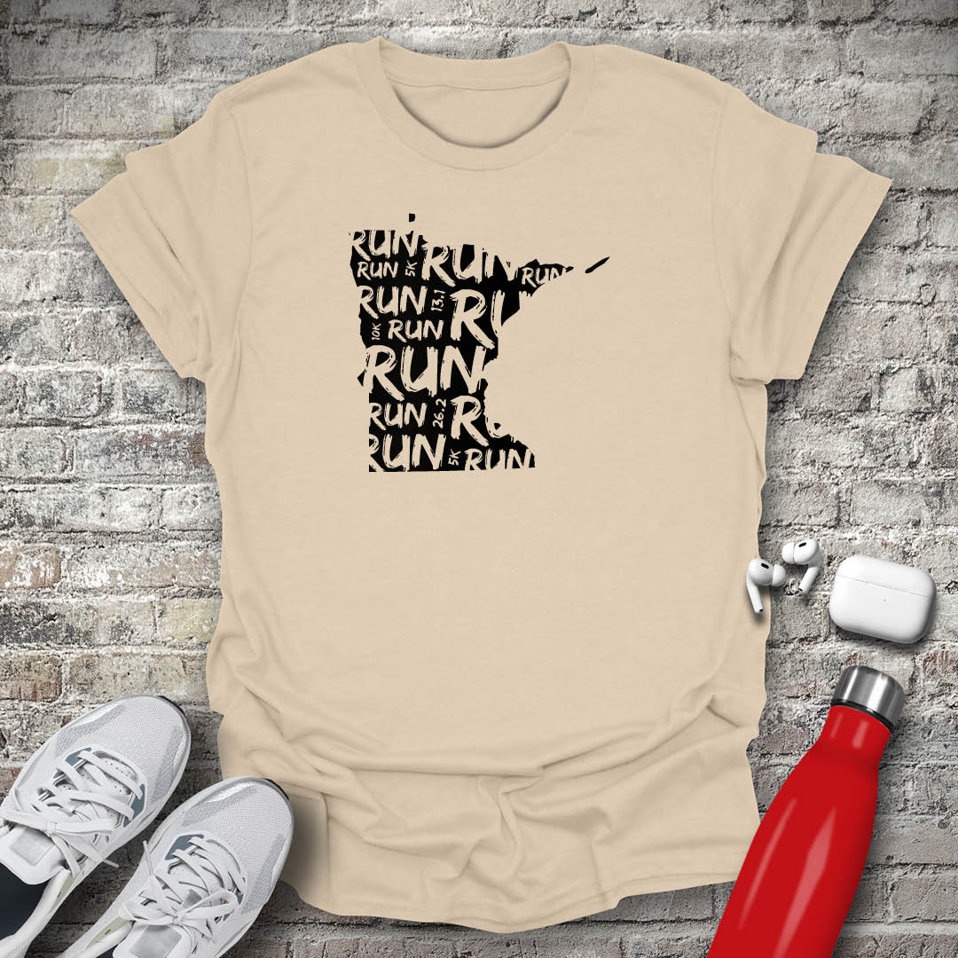 Run - Minnesota T-shirt