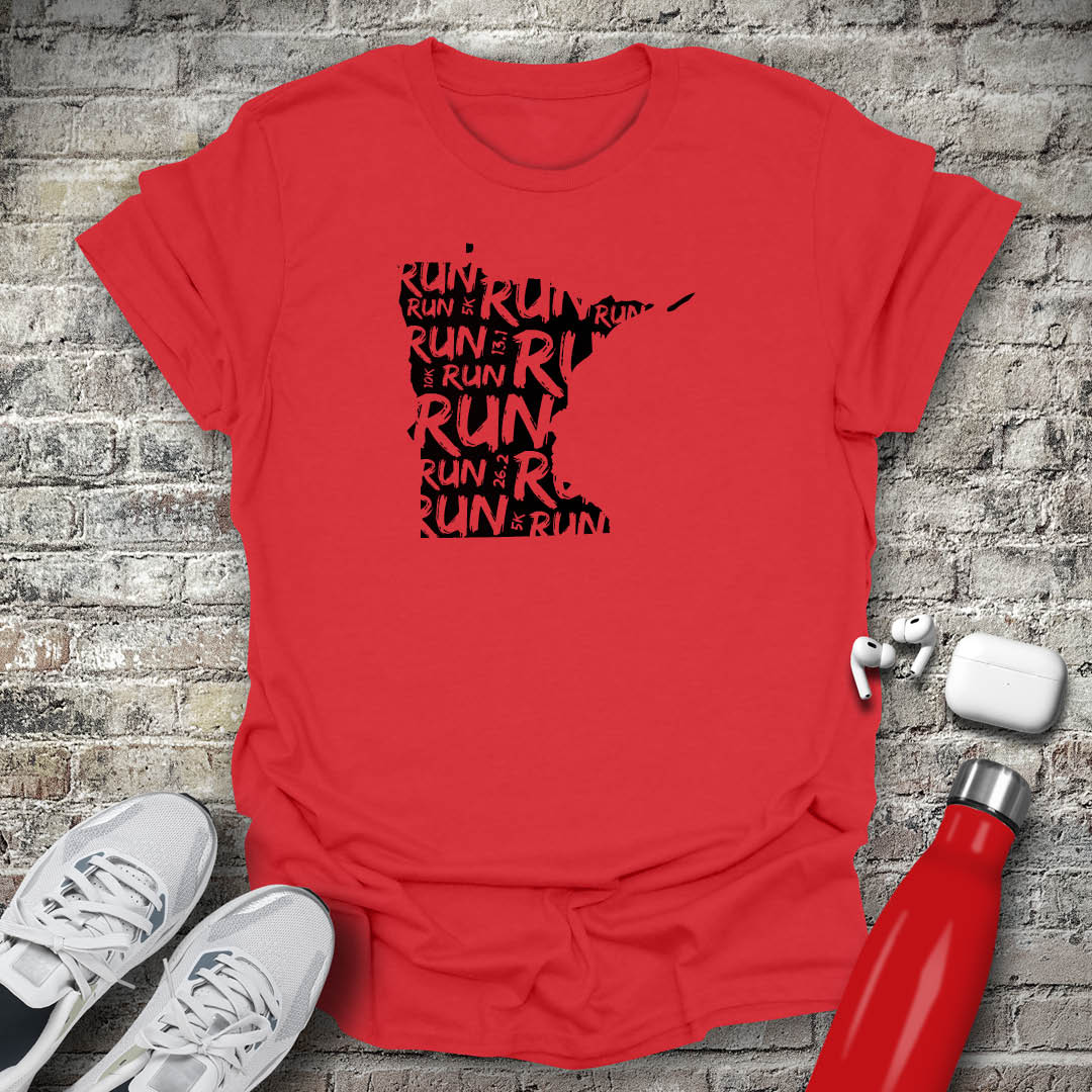 Run - Minnesota T-shirt