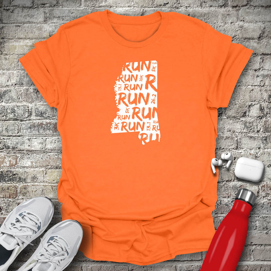 Run - Mississippi T-shirt
