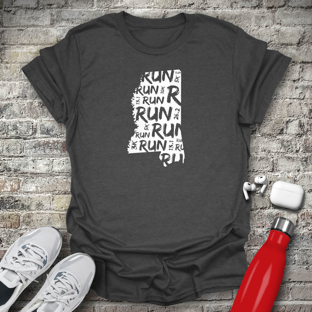 Run - Mississippi T-shirt