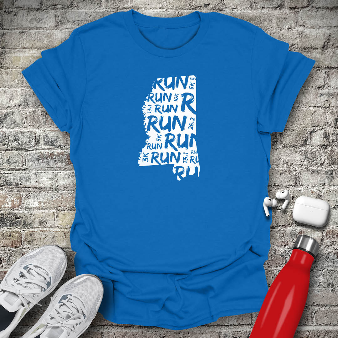 Run - Mississippi T-shirt