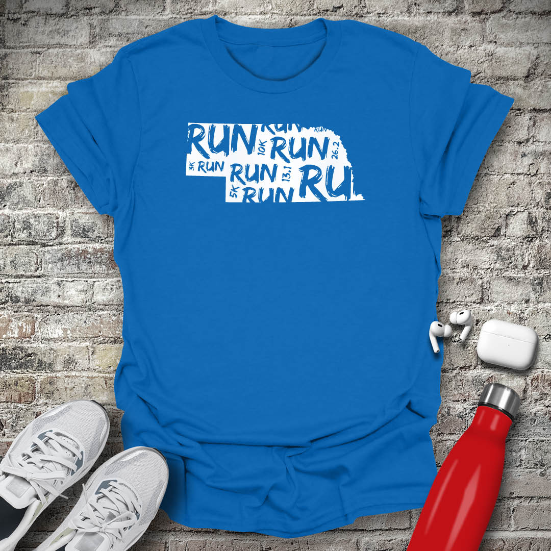 Run - Nebraska T-shirt