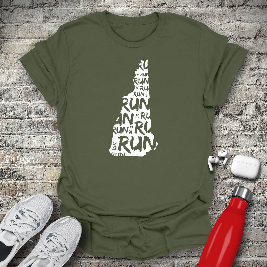 Run - New Hampshire T-shirt