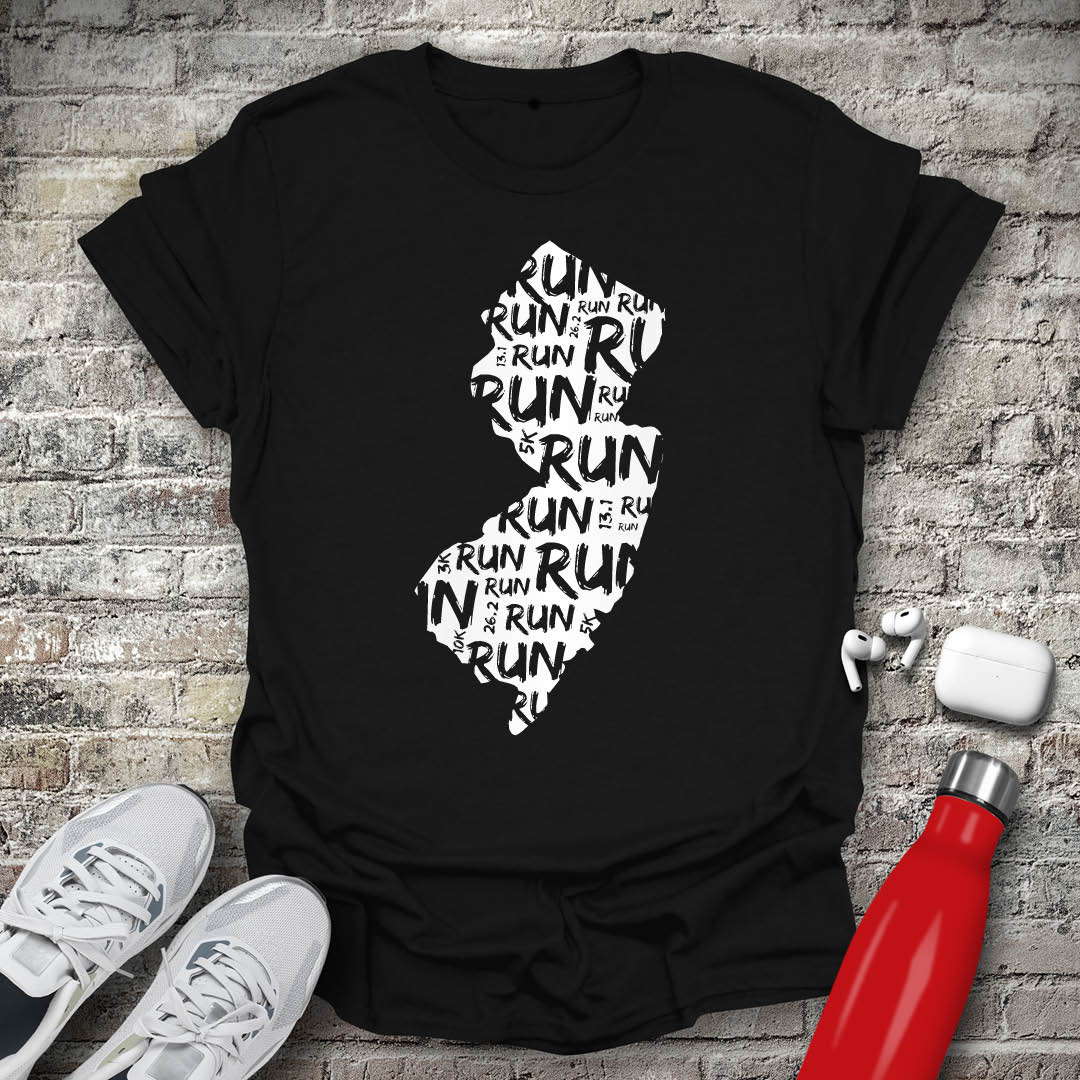Run - New Jersey T-shirt