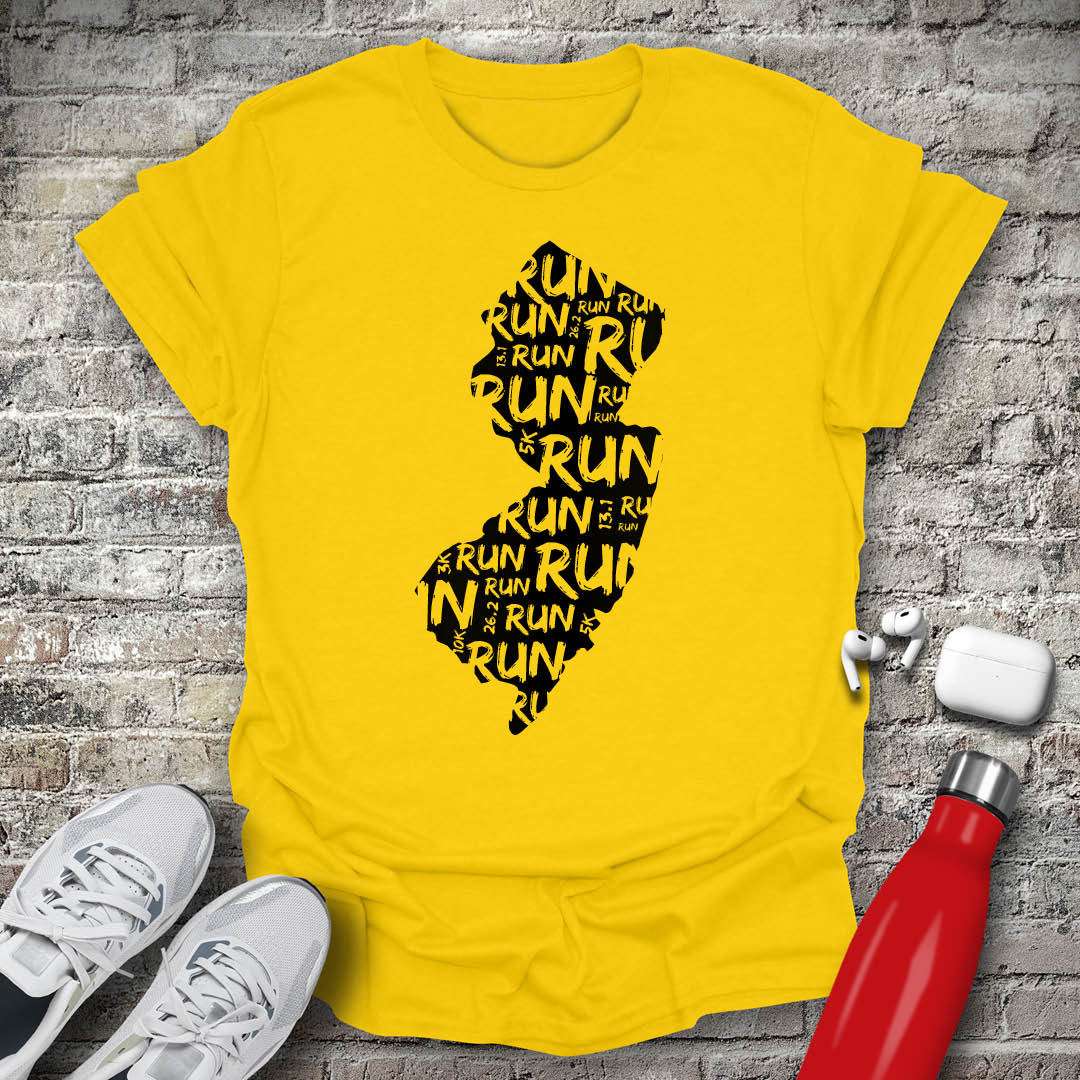 Run - New Jersey T-shirt