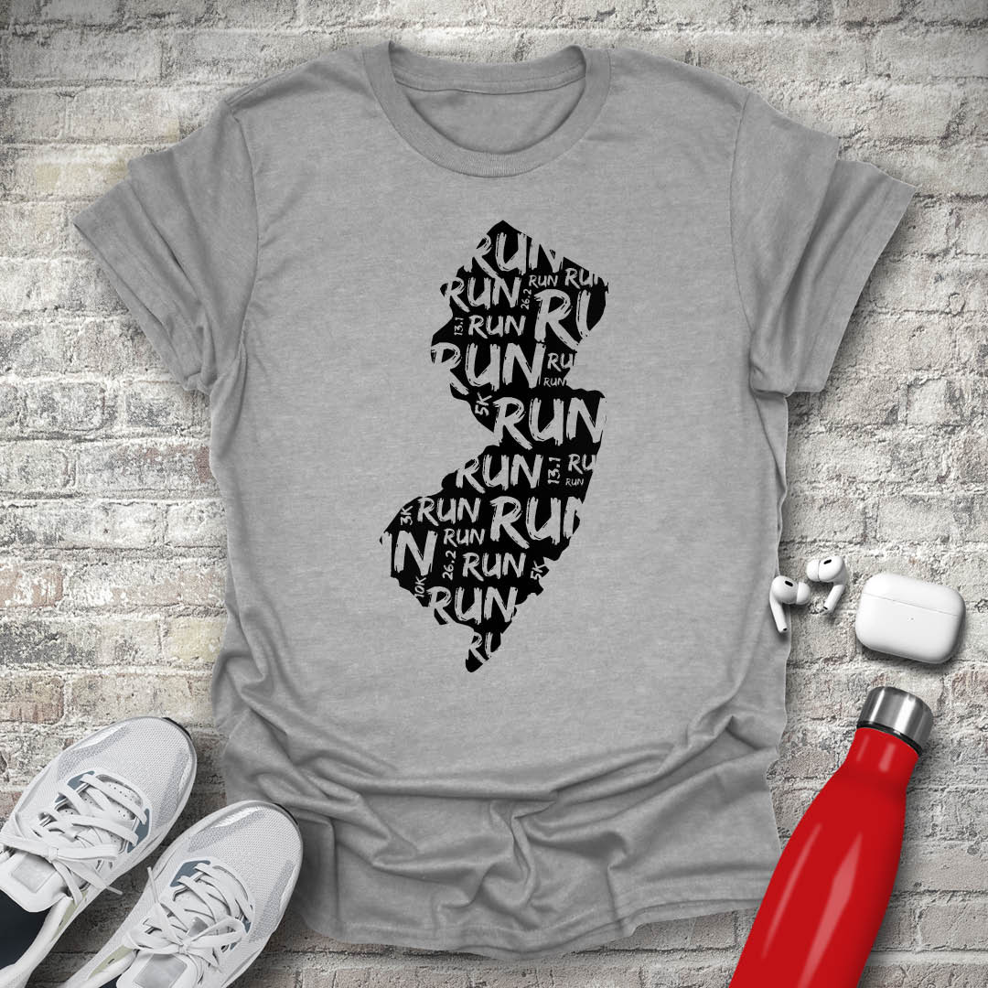Run - New Jersey T-shirt