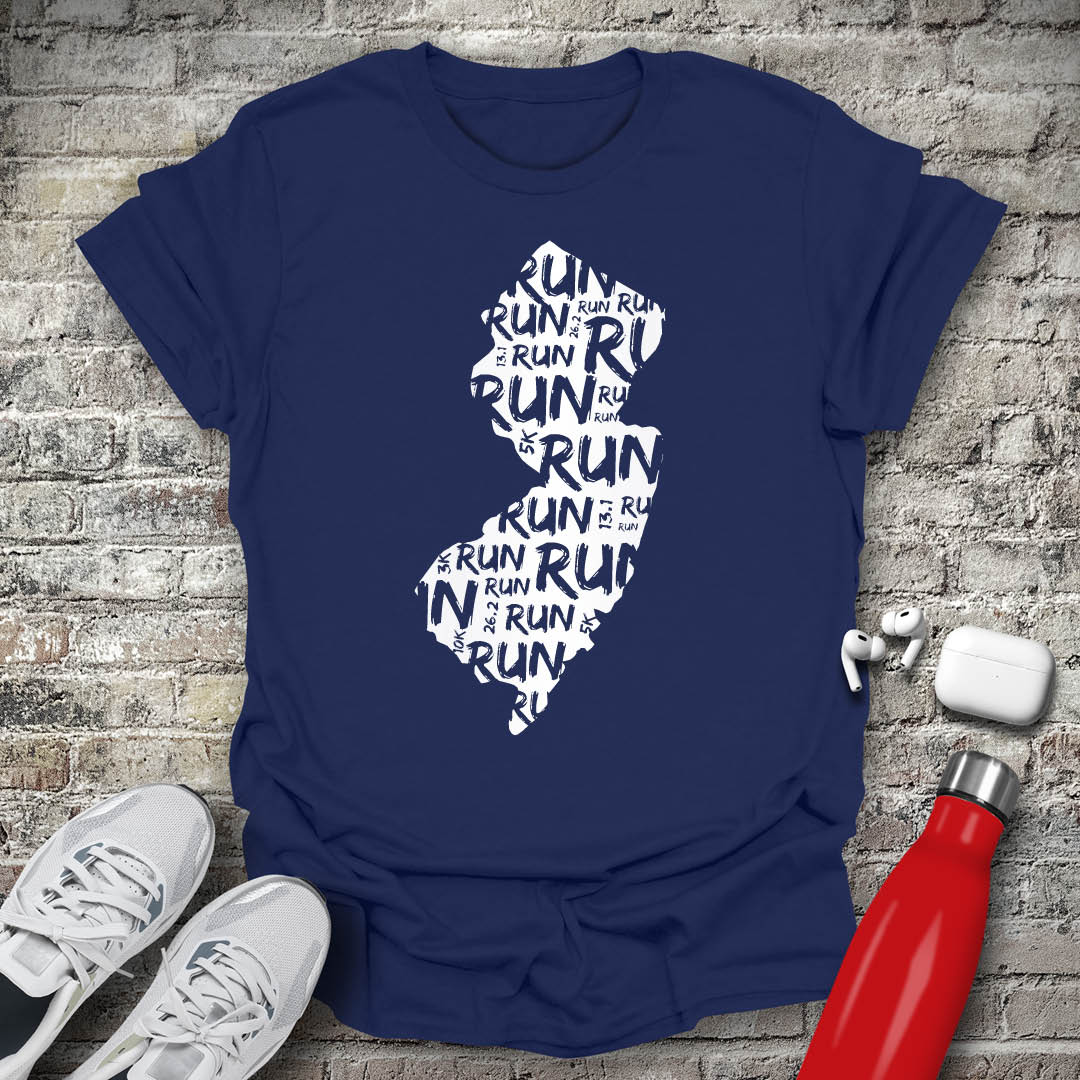 Run - New Jersey T-shirt
