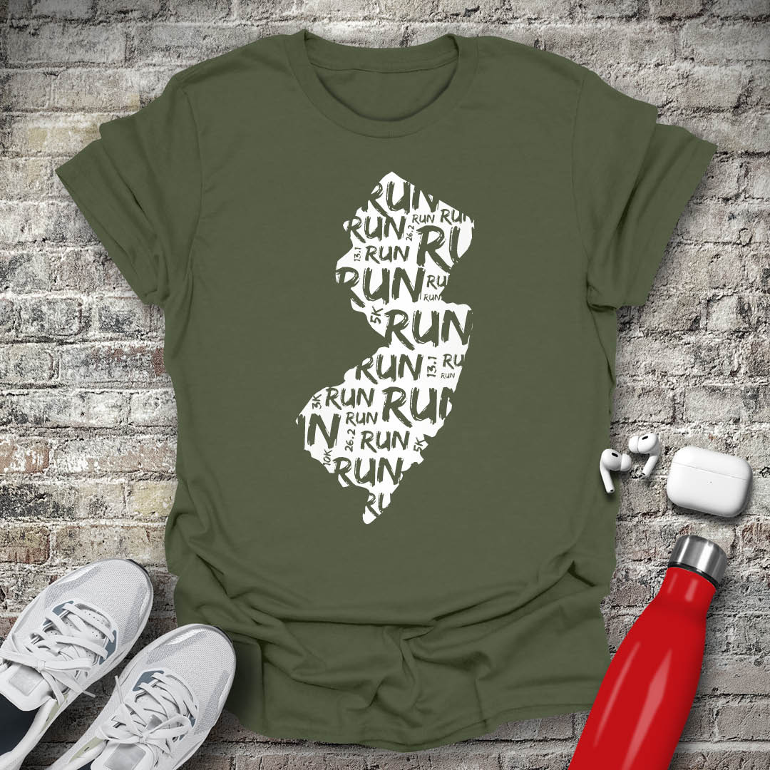 Run - New Jersey T-shirt
