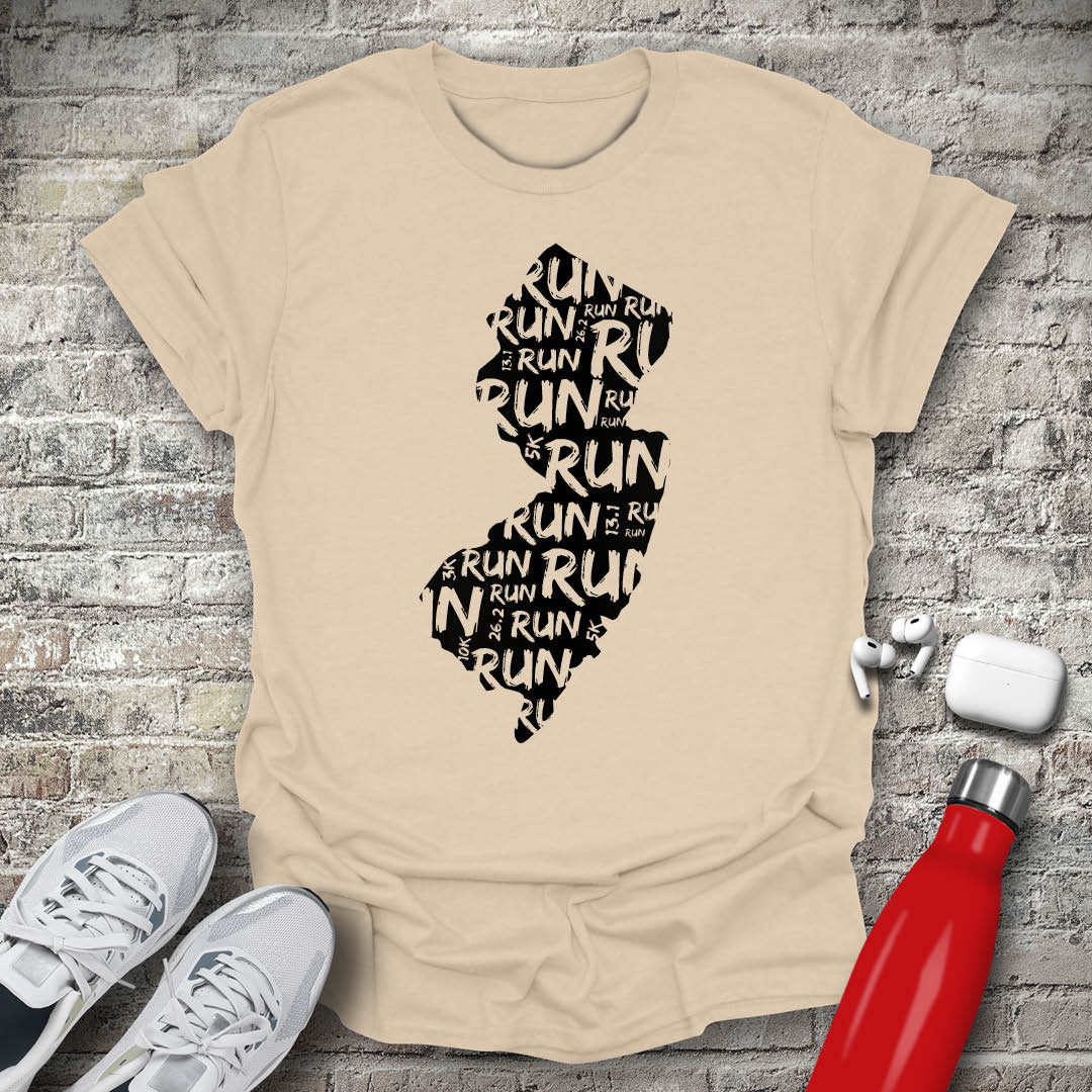 Run - New Jersey T-shirt