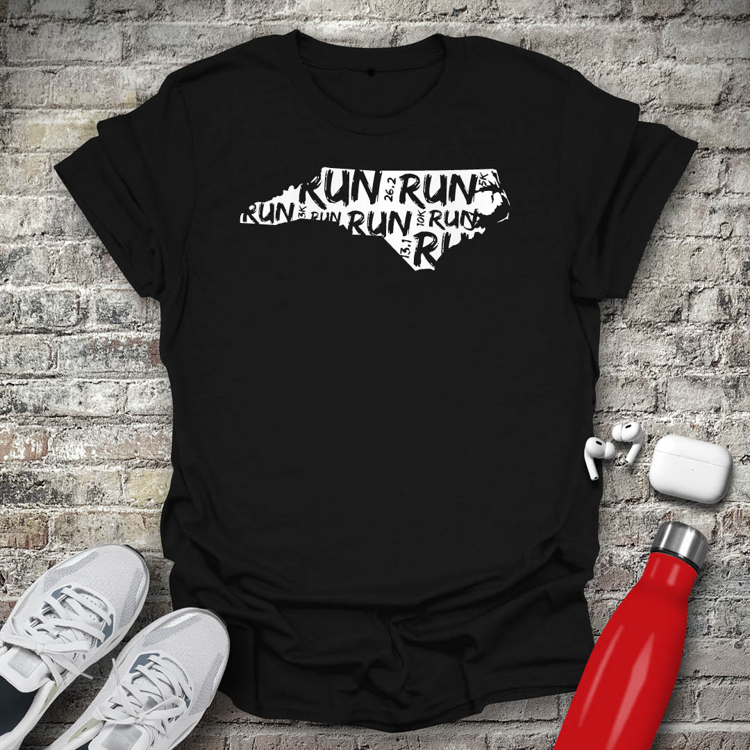 Run - North Carolina T-shirt