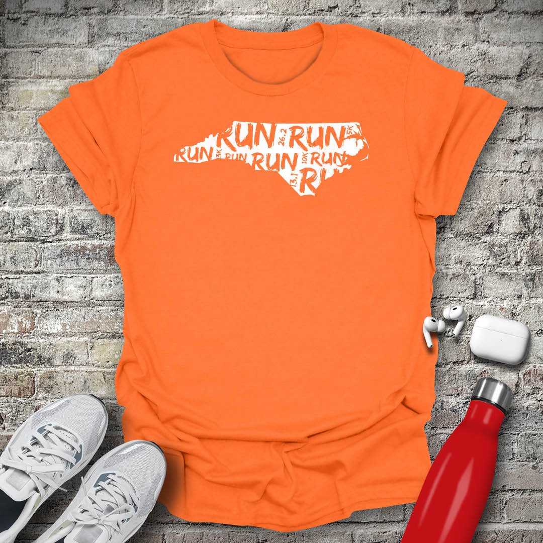 Run - North Carolina T-shirt