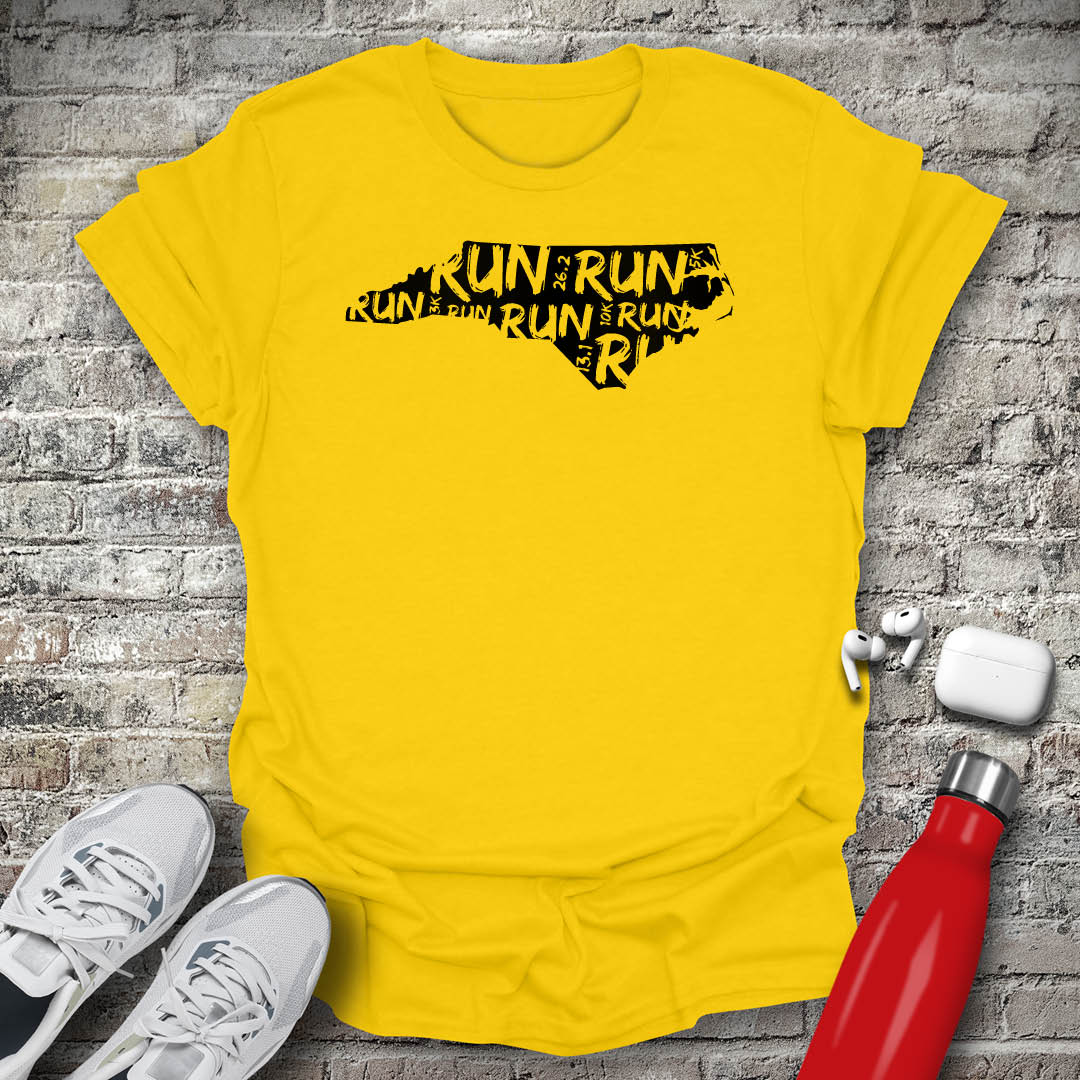 Run - North Carolina T-shirt