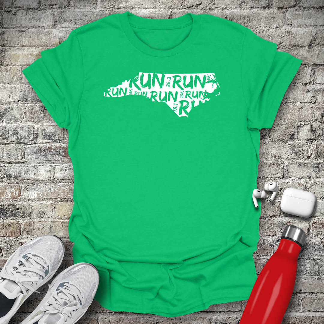 Run - North Carolina T-shirt