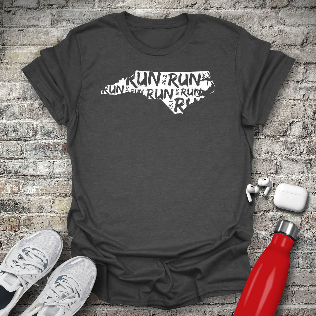 Run - North Carolina T-shirt