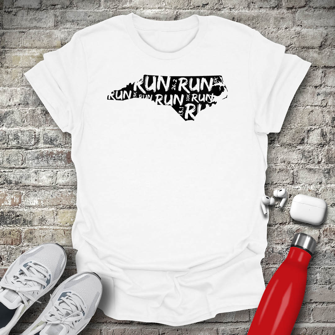 Run - North Carolina T-shirt