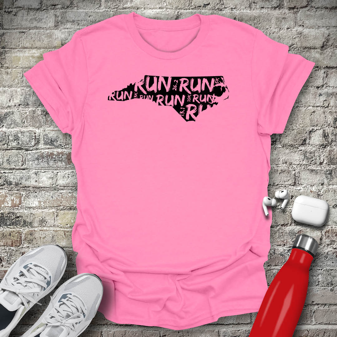 Run - North Carolina T-shirt