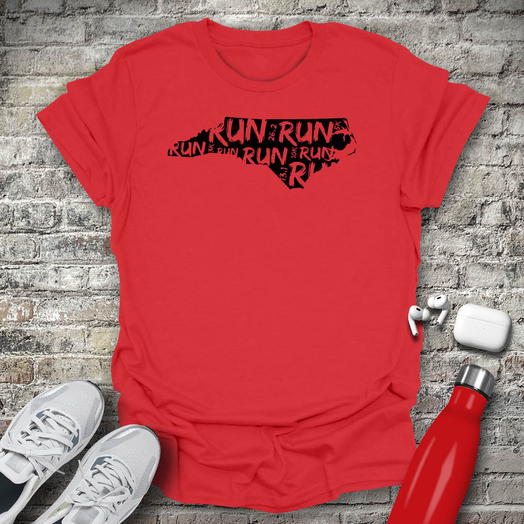 Run - North Carolina T-shirt