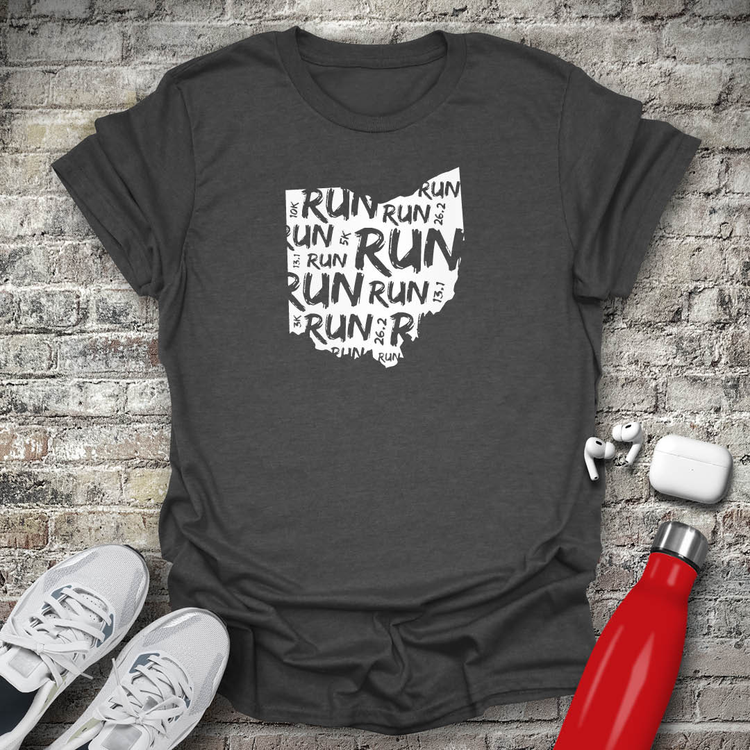 Run - Ohio T-shirt