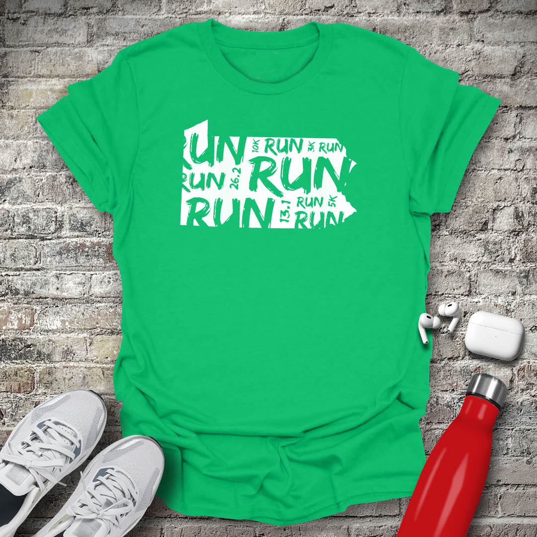 Run - Pennsylvania T-shirt