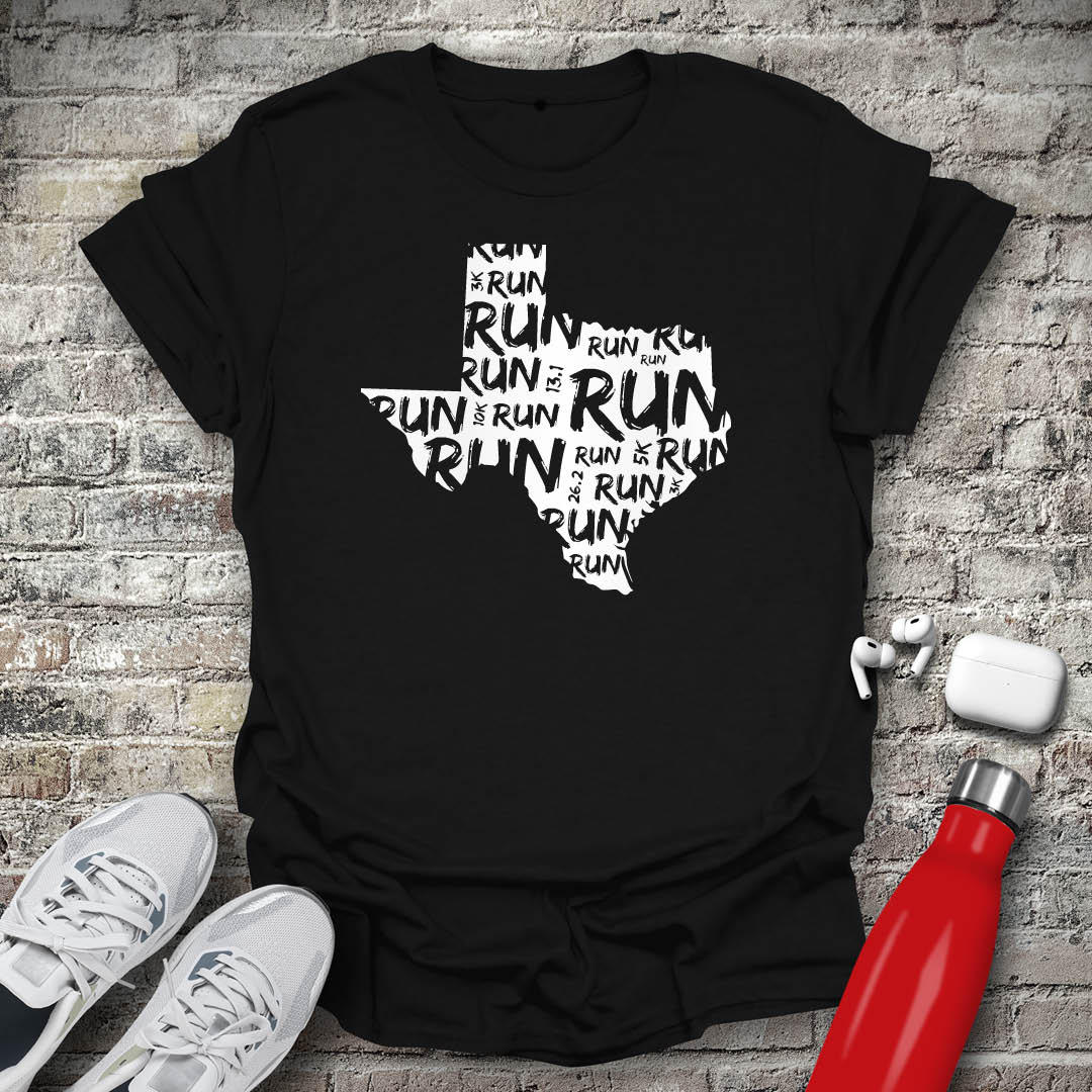 Run - Texas T-shirt