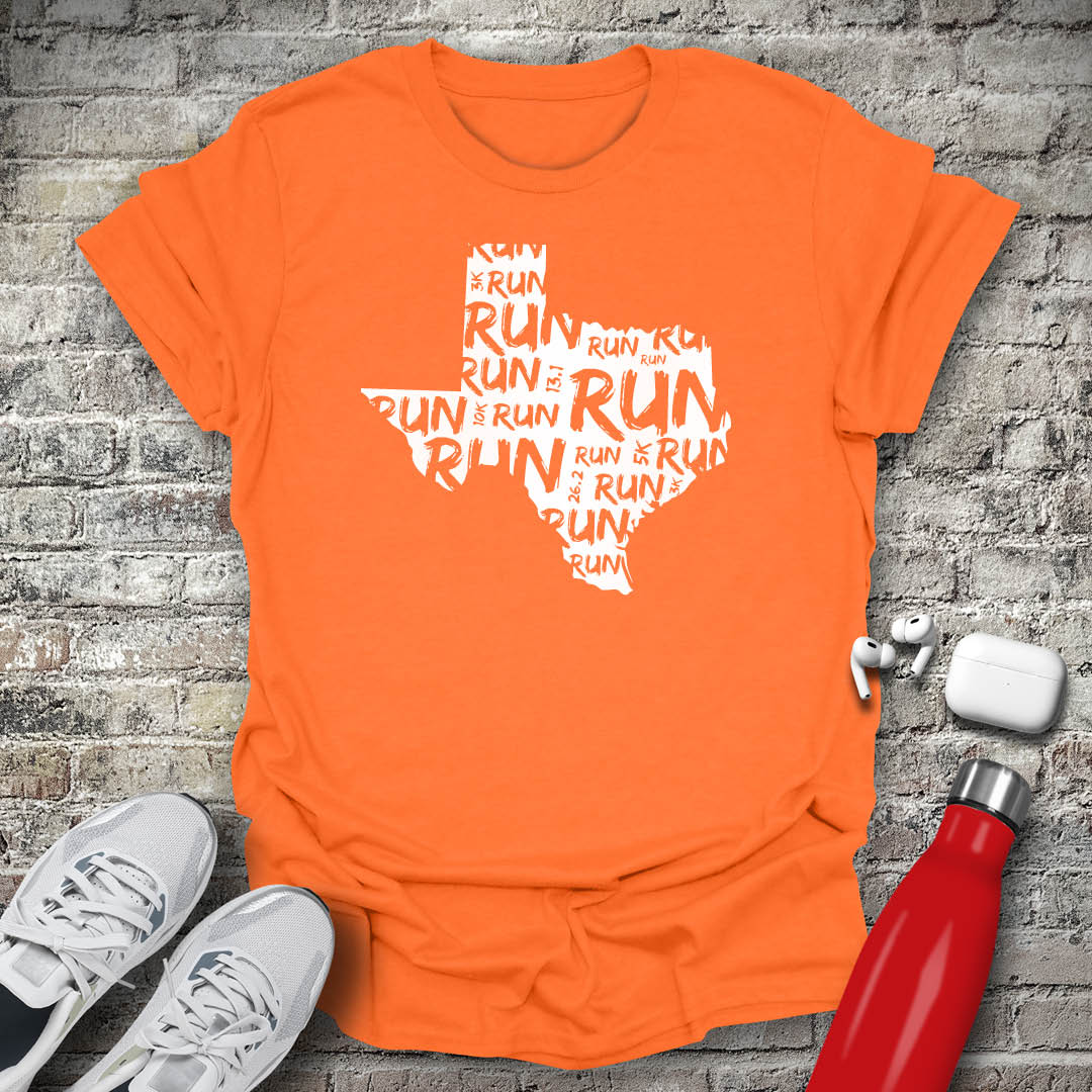 Run - Texas T-shirt