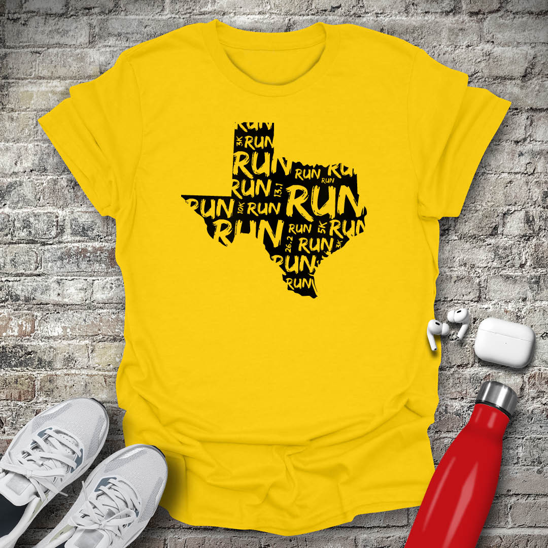 Run - Texas T-shirt