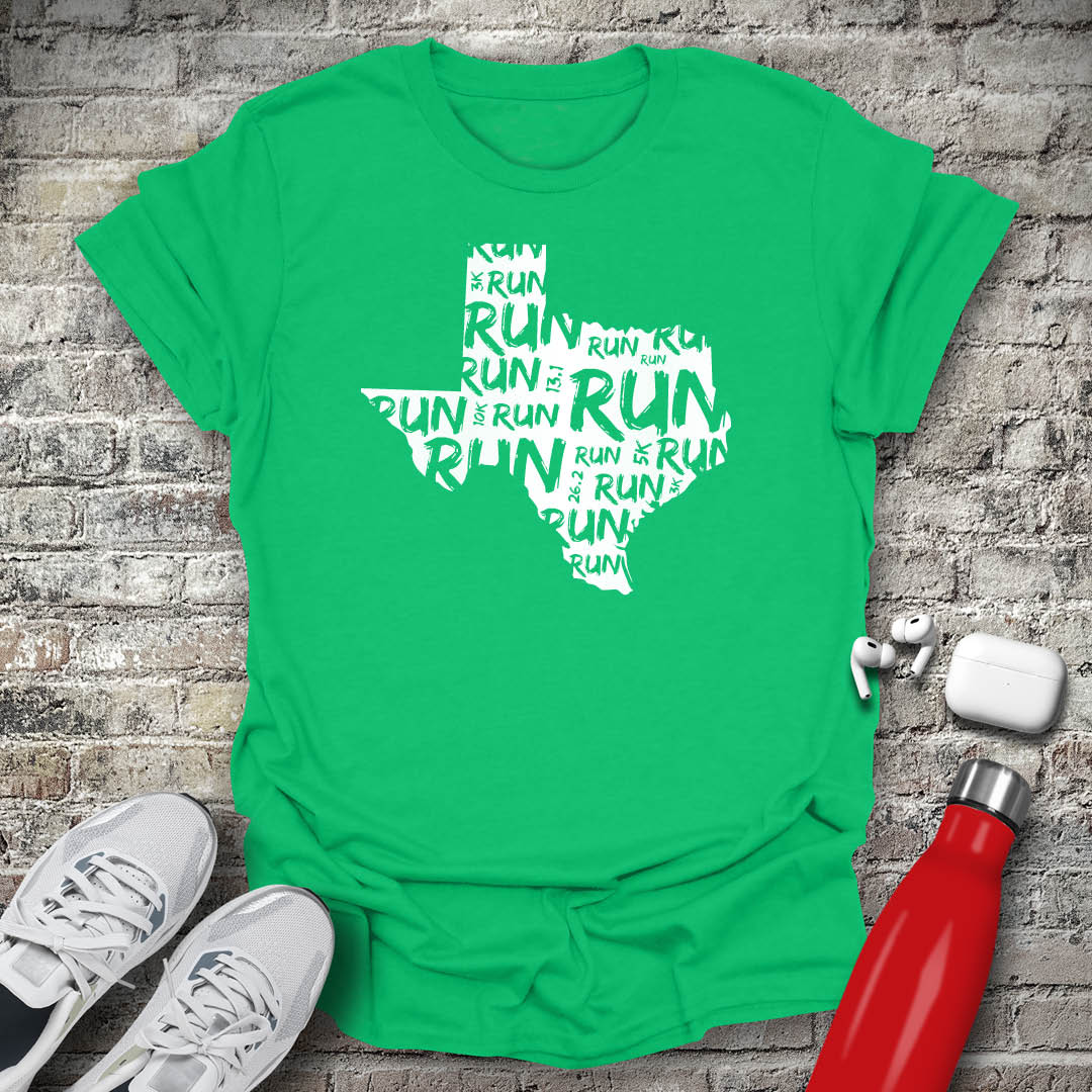 Run - Texas T-shirt