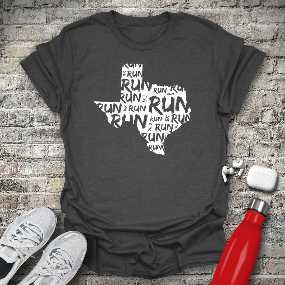 Run - Texas T-shirt