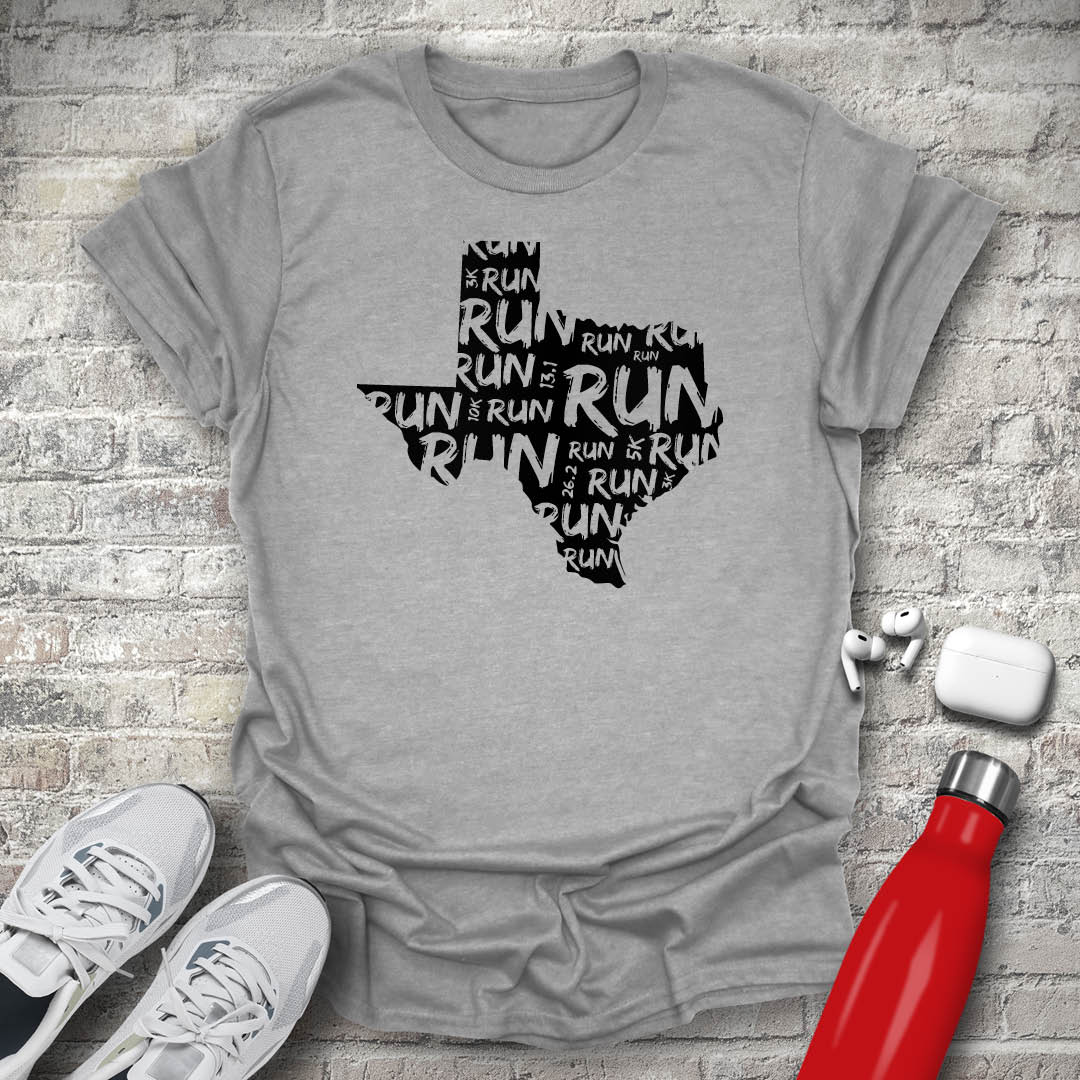 Run - Texas T-shirt