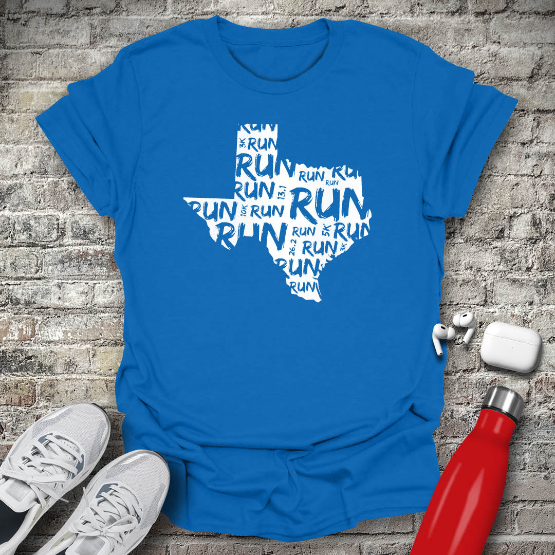 Run - Texas T-shirt