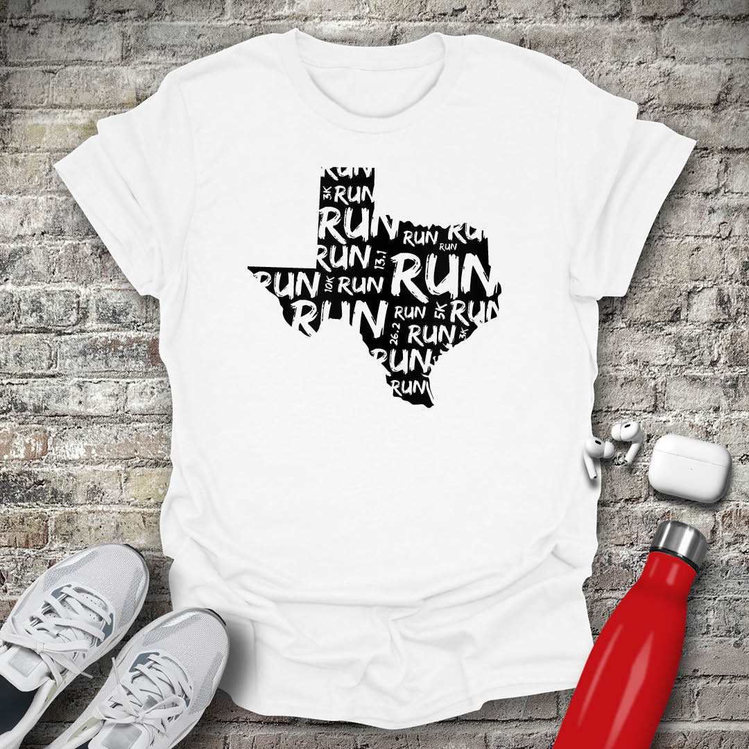 Run - Texas T-shirt