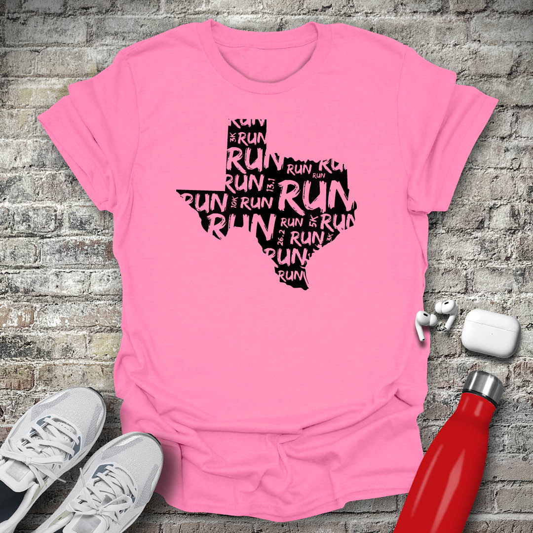 Run - Texas T-shirt