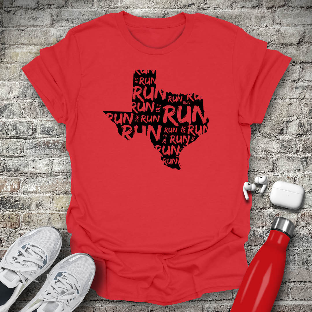 Run - Texas T-shirt