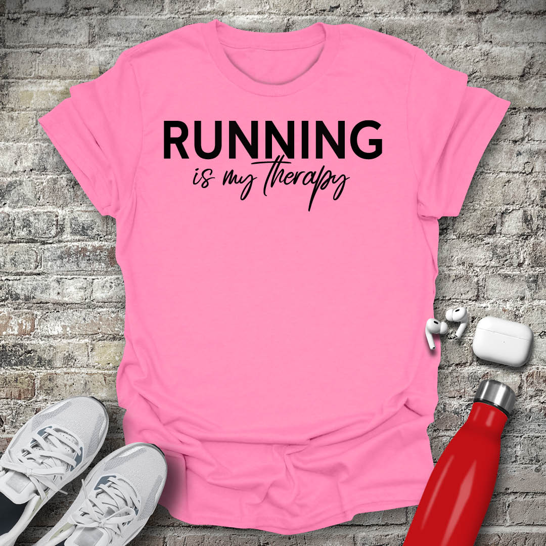 Running is my therapy T-shirt
