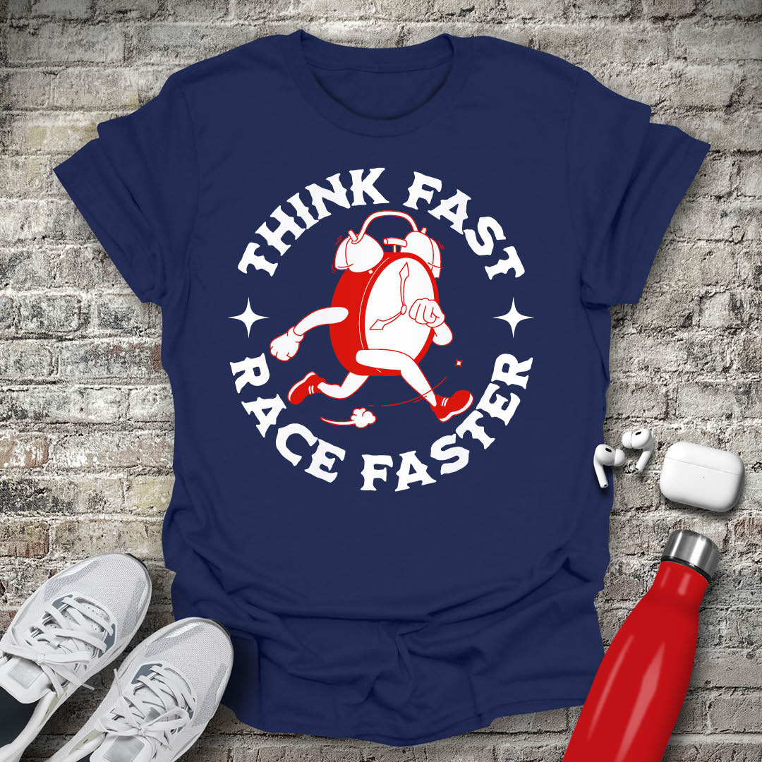 Think Fast Race Faster T-shirt