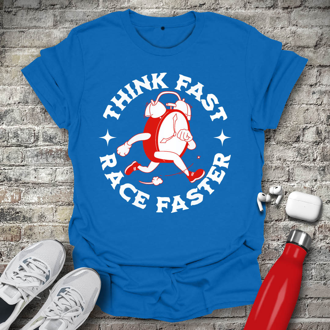 Think Fast Race Faster T-shirt