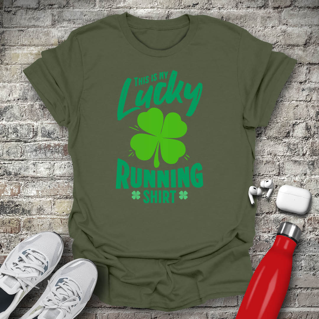 This Is My Lucky Running Shirt T-shirt