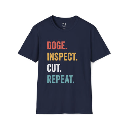 Doge Inspect Cut Repeat T-shirt
