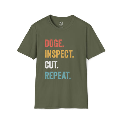 Doge Inspect Cut Repeat T-shirt