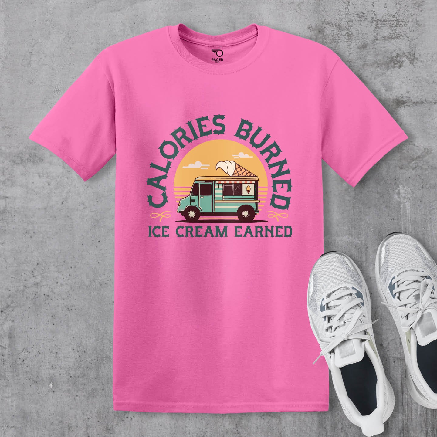 Calories Burned Ice Cream Earned T-shirt