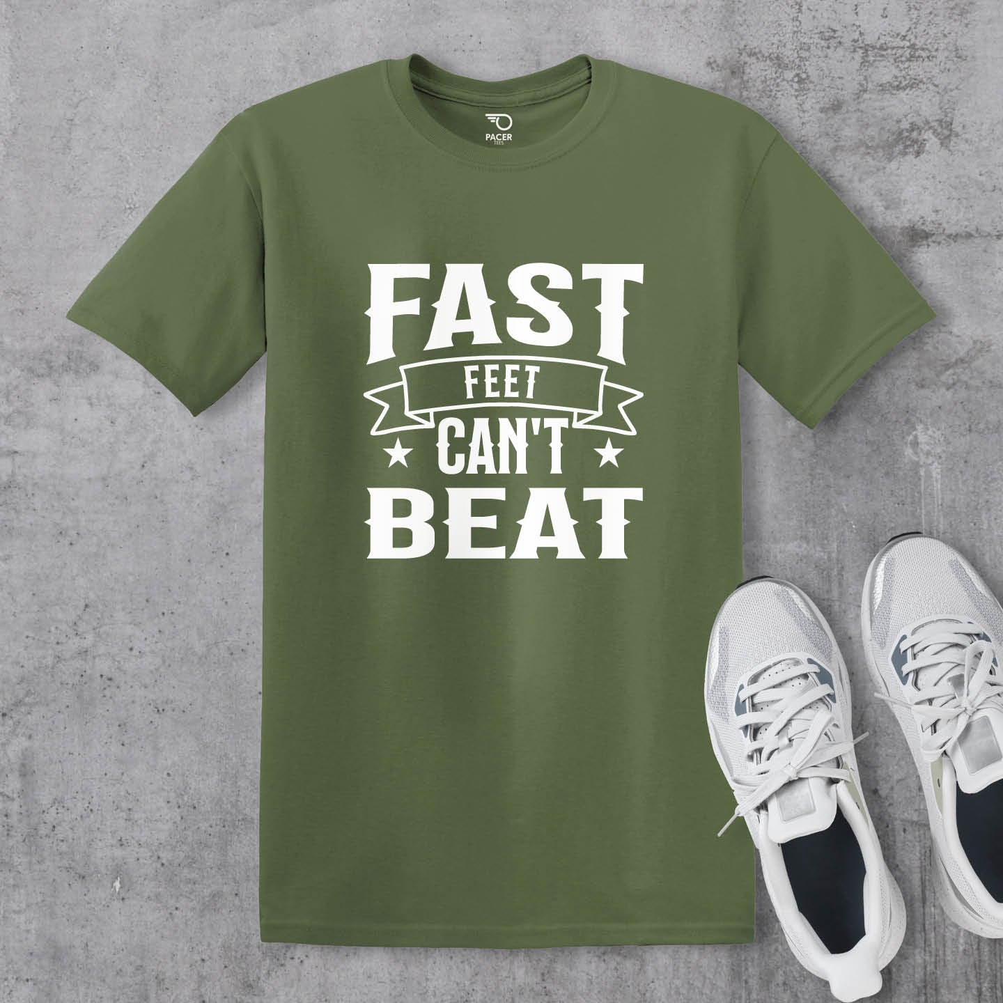 Fast Feet Cant Beat T-shirt