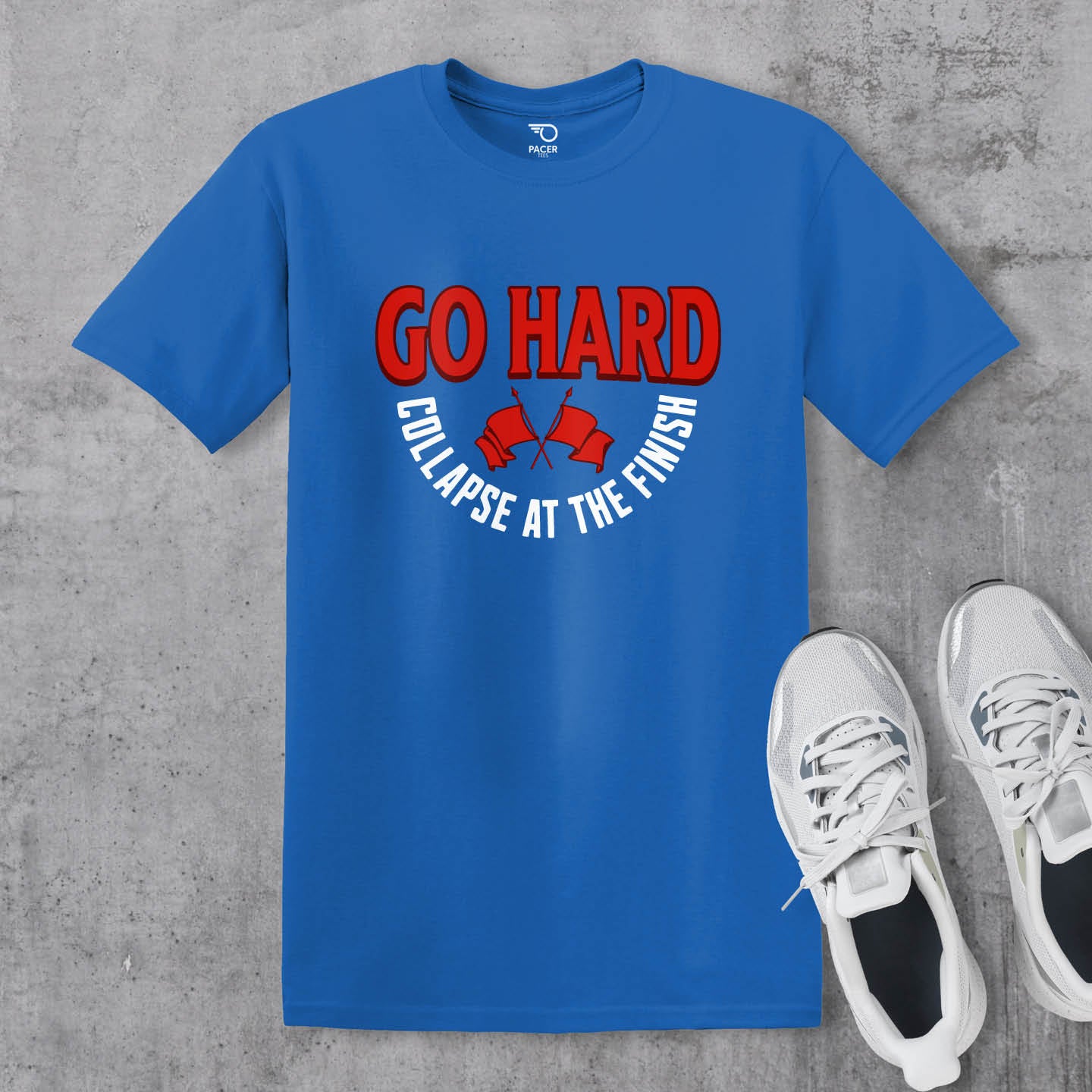 Go Hard Collapse at The Finish T-shirt