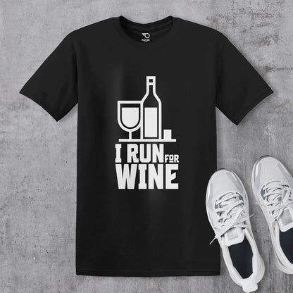 I Run For Wine T-shirt